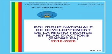 Politique Nationale de la Microfinance